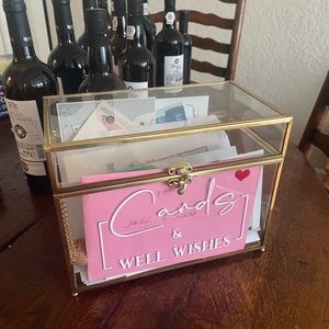 wedding card box